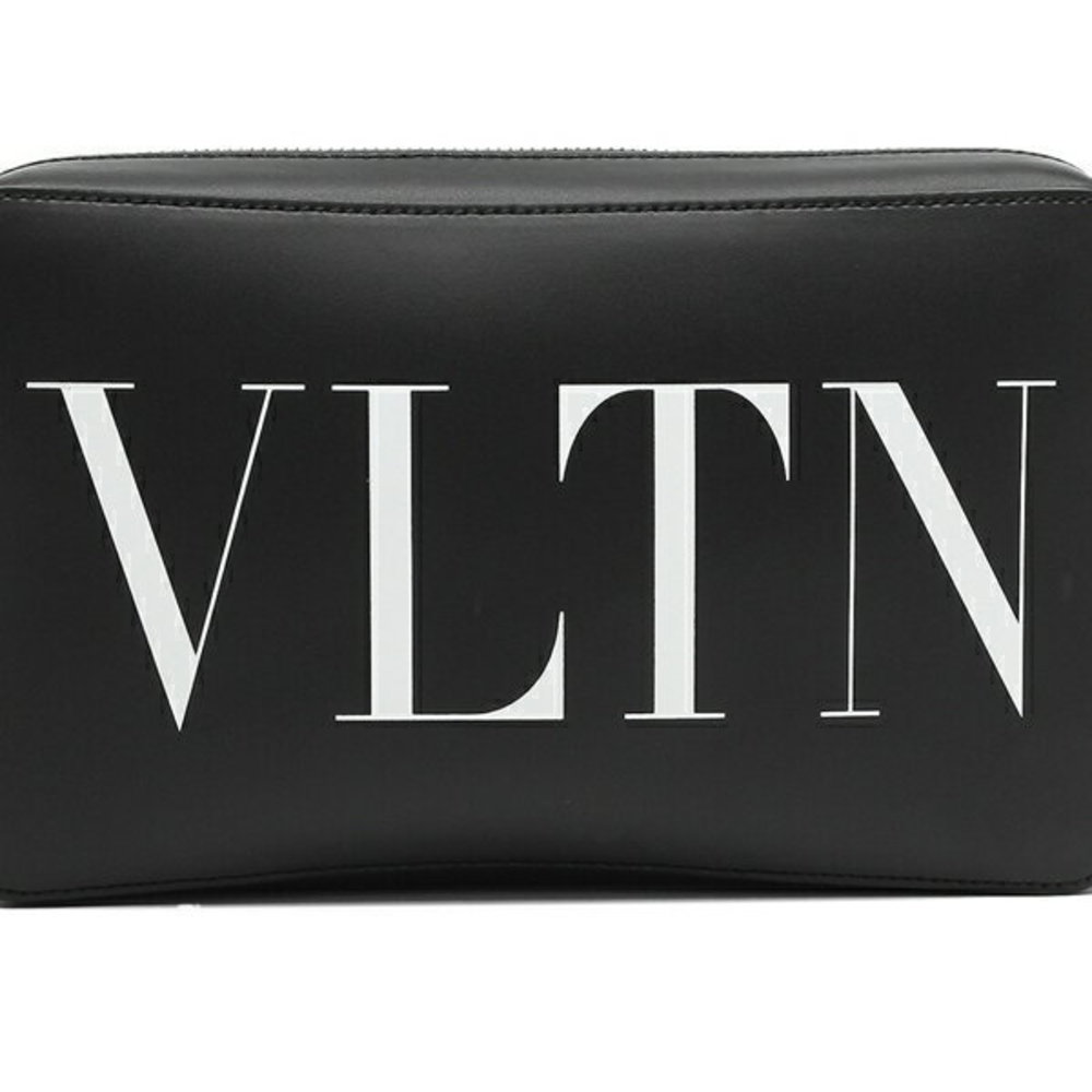 Valentino Garavani 3Y2B0704WJW 0NI Unisex Leather Shoulder Bag Black - Picture 8 of 8